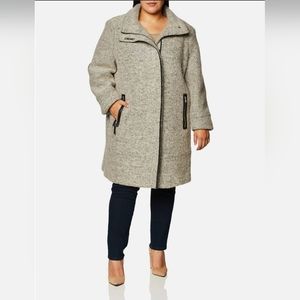 Calvin Klein Grey Coat sz 2x
